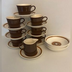 Vintage Ironstone Royal Santa Fe’ Set